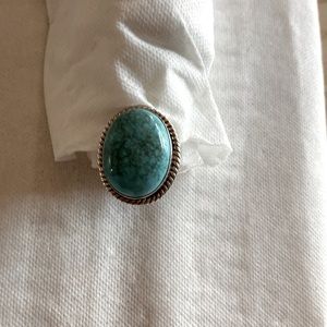 Turquoise Ring size 6.25  can be resized